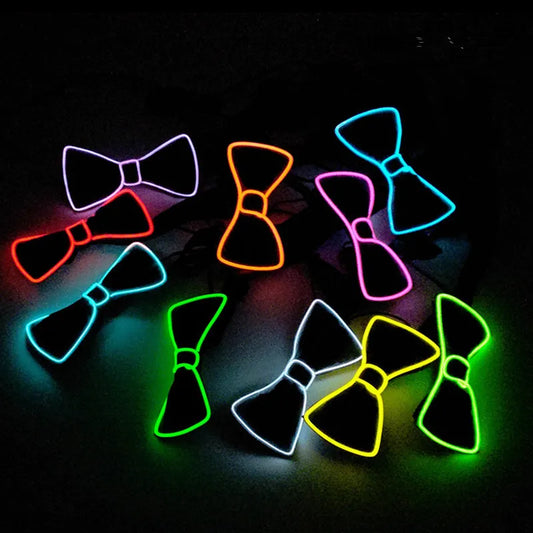 Leuchtende LED Fliege