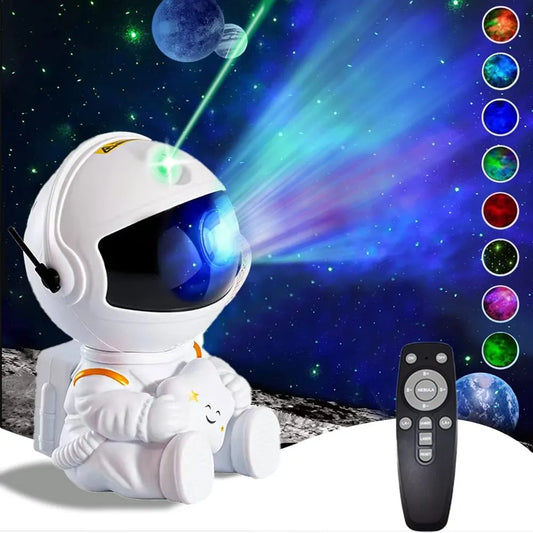 Astronaut Galaxy LED Projektor