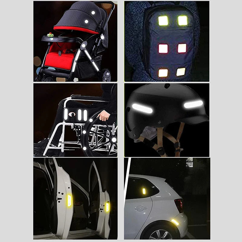 GlowBuggy - 10 Reflektor Sticker für den Kinderwagen