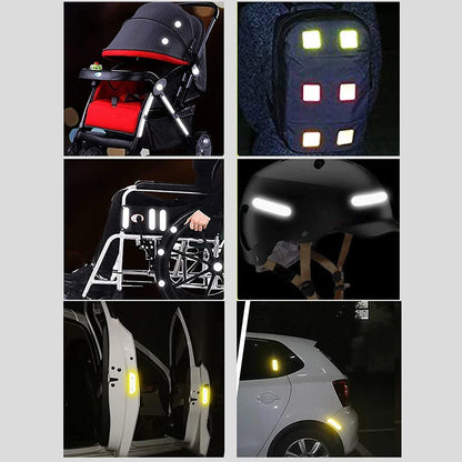 GlowBuggy - 10 Reflektor Sticker für den Kinderwagen