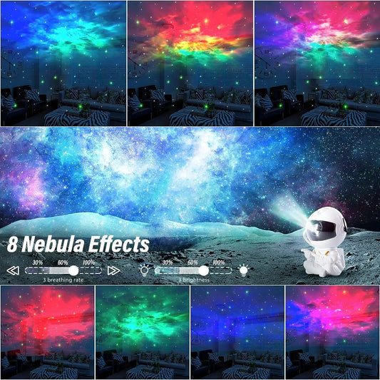 Astronaut Galaxy LED Projektor