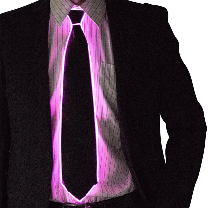 Neon LED Party Krawatte