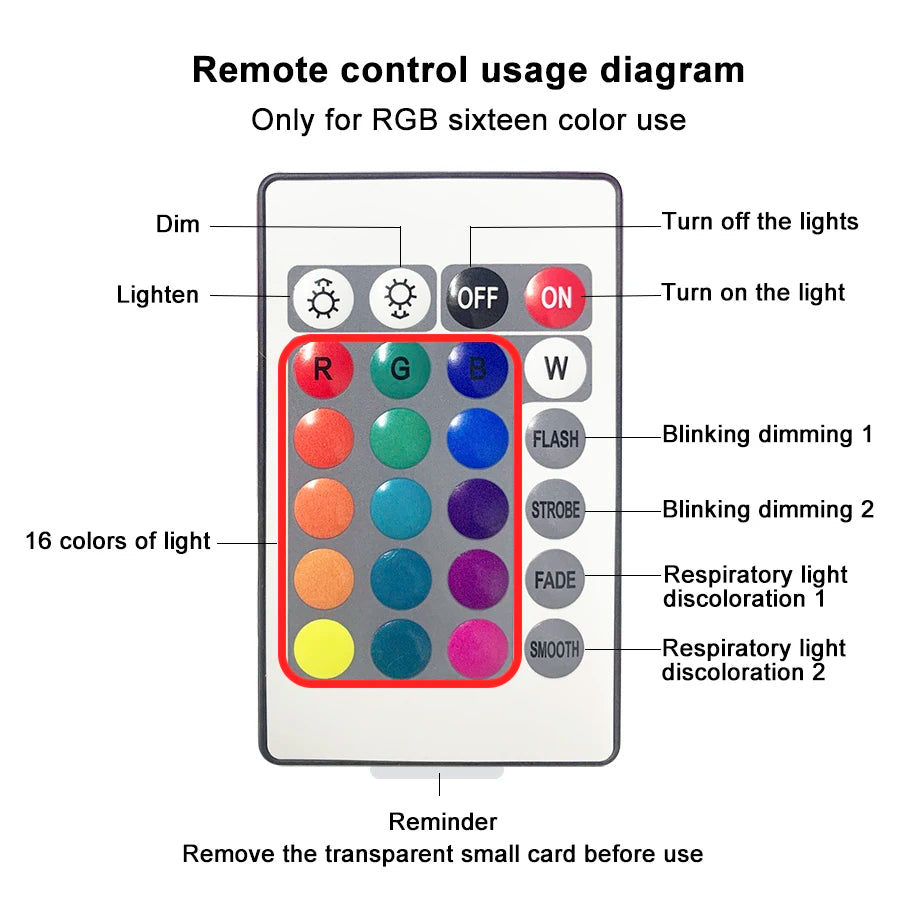 LED-Leuchte mit Meer-Optik
